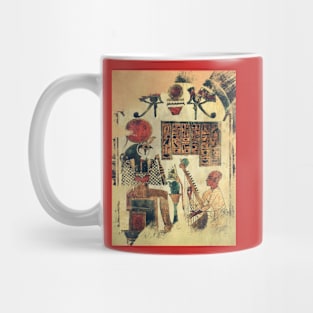 Egyptian Fragmented Collage Mug